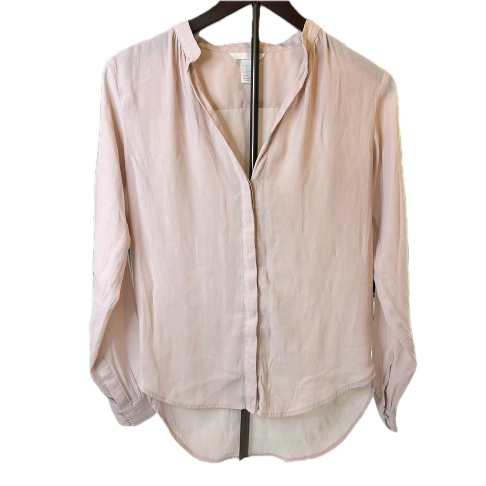 Women's H&M Pink Blouse Size 2-US